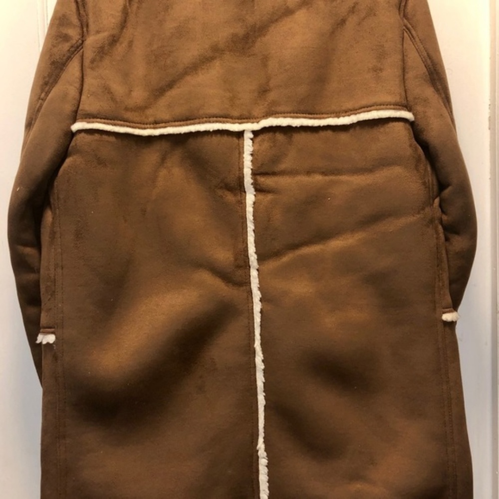 BRAND NEW ZARA Man Shearling Coat - Picture 6 of 6